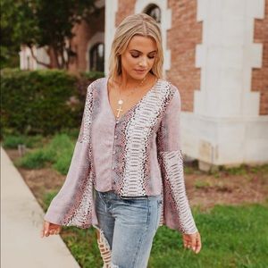 Buddy love Raphael snake top. Worn once med.